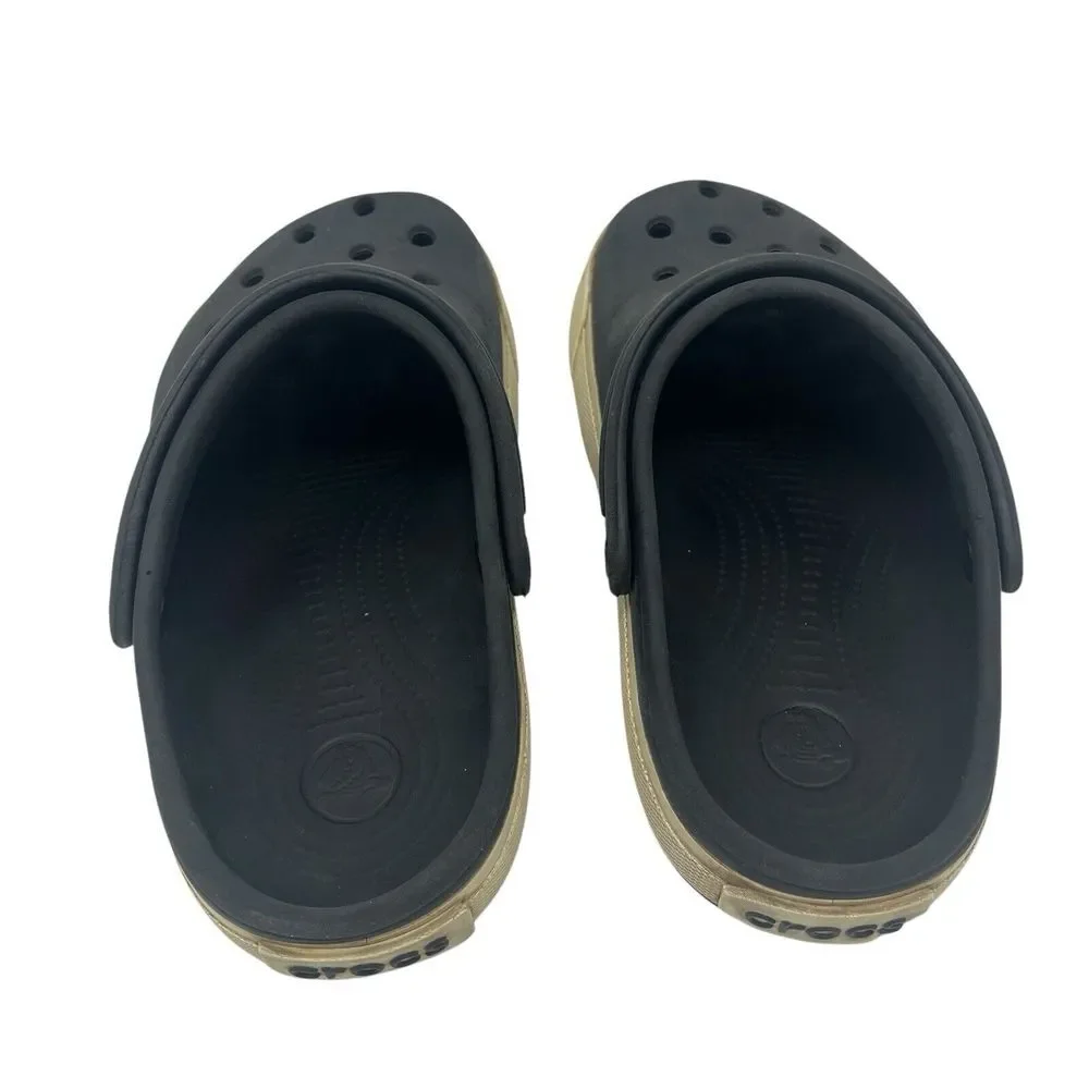 Crocs Bayaband Clog‎ Navy Kids Size 2 (J2) Comfort Slip On Water Shoes Boys